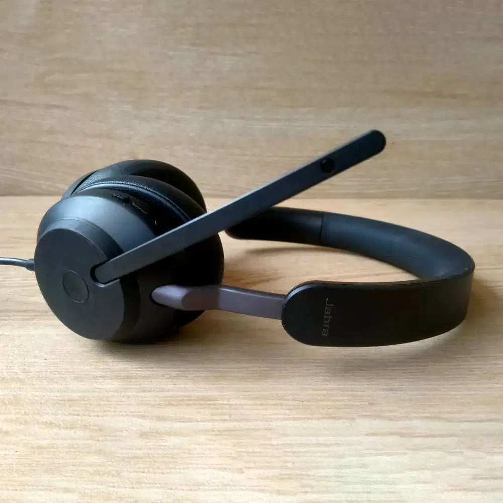 Jabra Evolve2 40 Wired Headset Original Mic Super Jernih