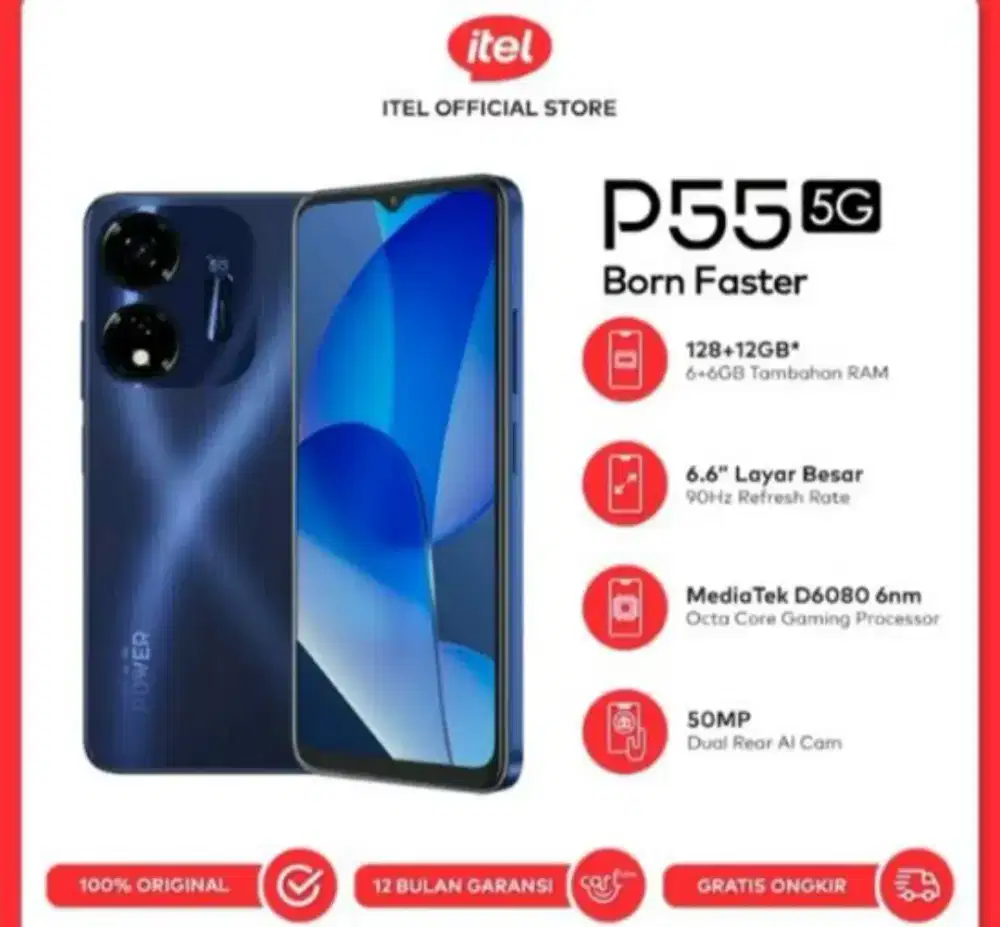 Itel p55 5g second