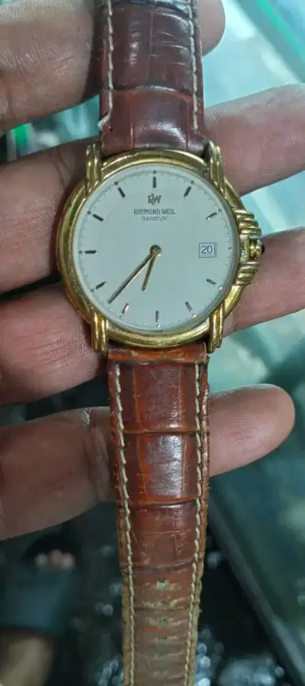 RAYMOND WEIL GENEVA VINTAGE ORIGINAL NORMAL SIAP PAKAI ASLI YA