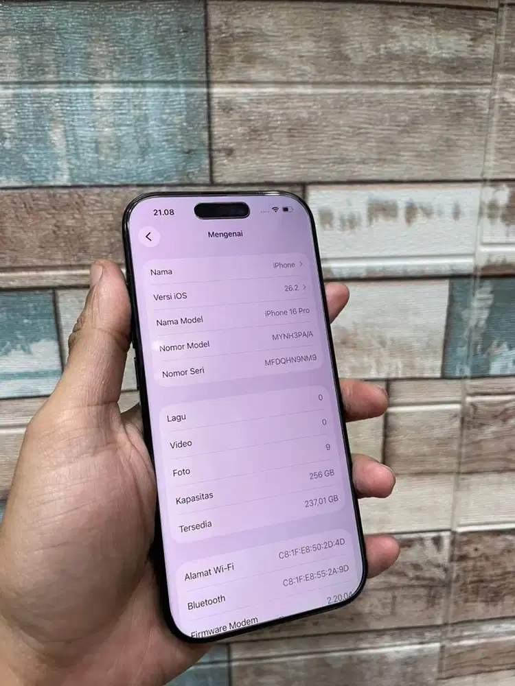 iphone 16 pro 256 black second ibox