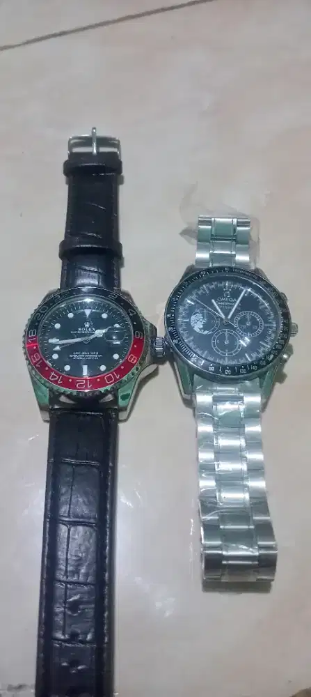 Rolex otomatis mati n omega batrei hbis