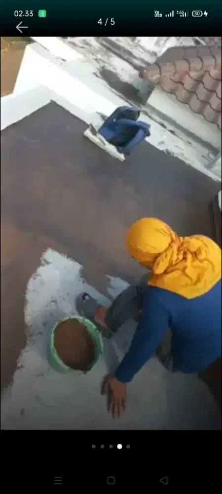 Atap bocor Dak rembes atap baja ringan terpasang kanopi dll