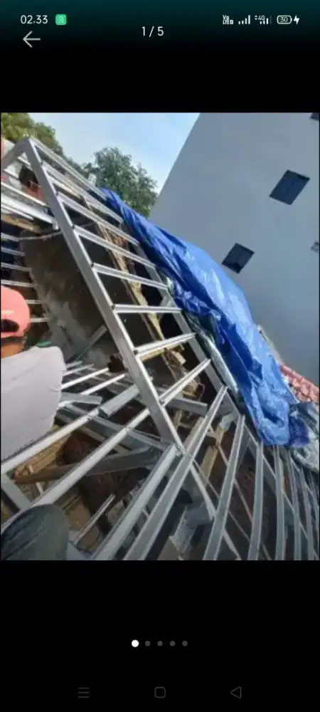 Atap bocor kanopi atap bajarigan terpasang dll bergaransi