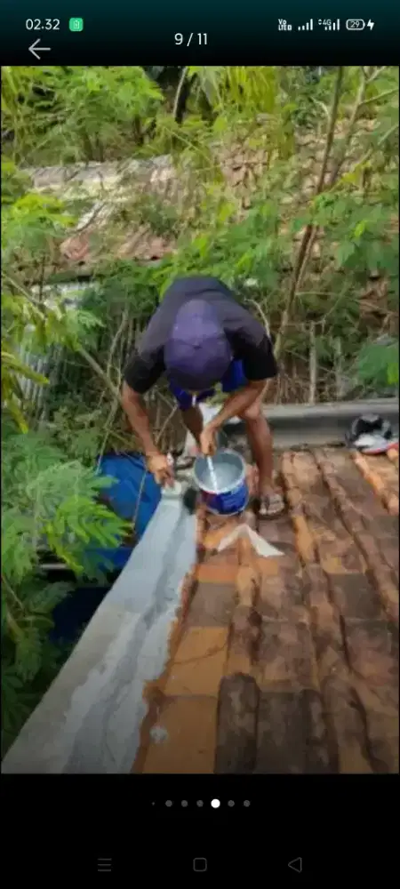 Atap bocor kanopi atap bajarigan terpasang dll bergaransi