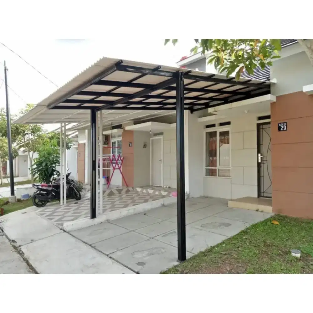Kanopi teras minimalis murah harga terjangkau