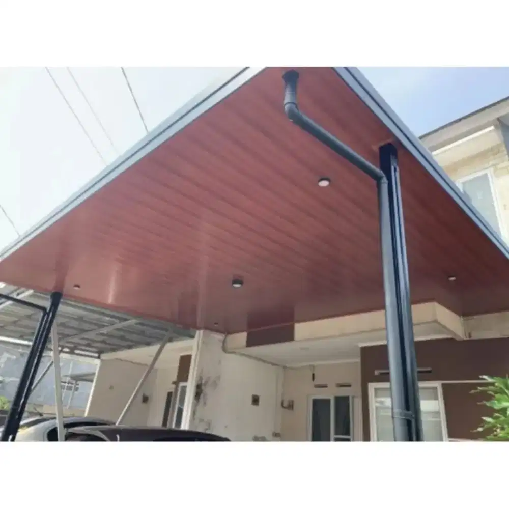 KANOPI teras baja ringan sepaket plafon PVC termurah jakarta