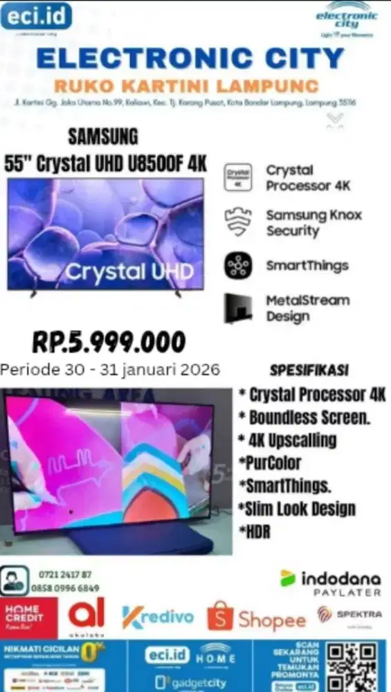 UHD SMART TV 4K SAMSUNG