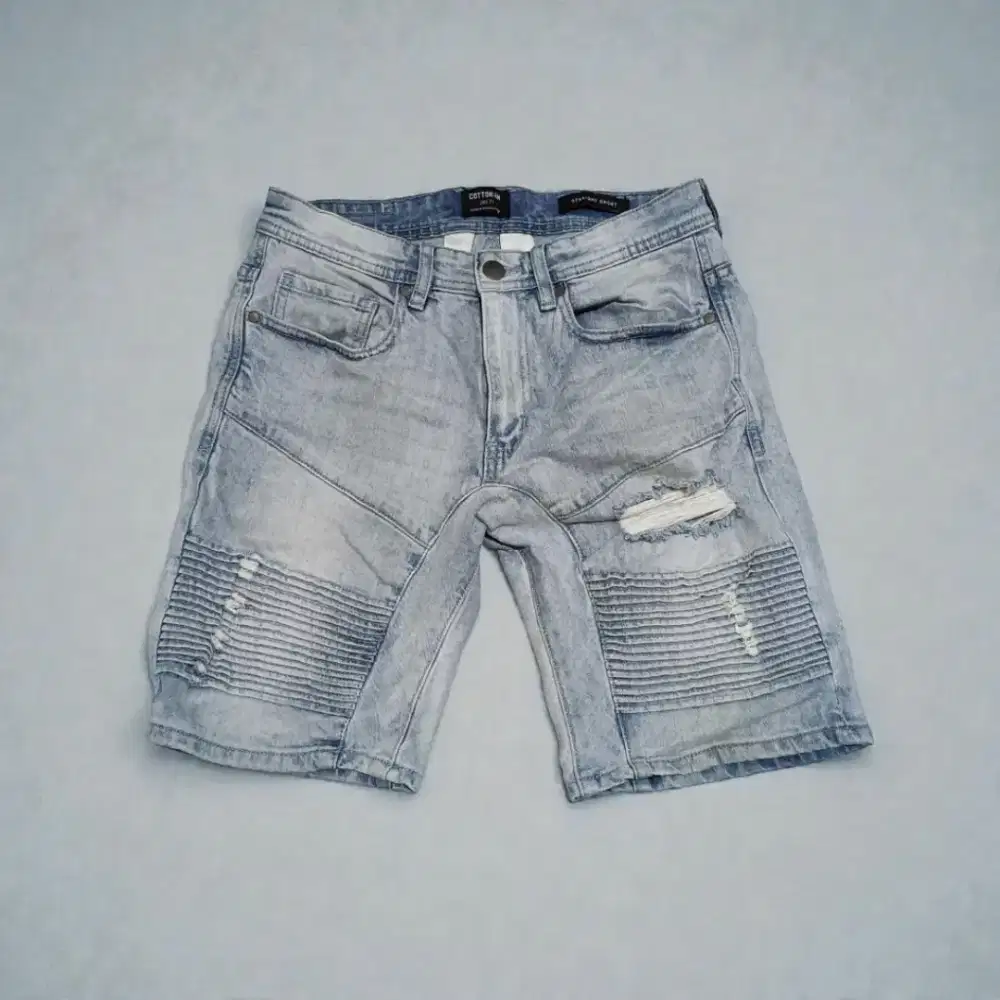 Cotton On Short Bikers Jeans