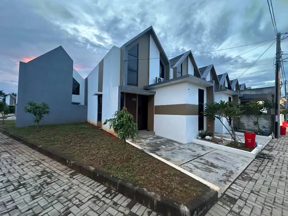 Disewakan Rumah Cluster Baru Belum Dihuni
