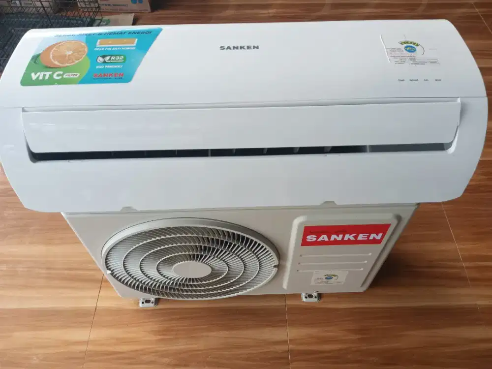 Dijual AC 1/2 pk merk Sanken R32