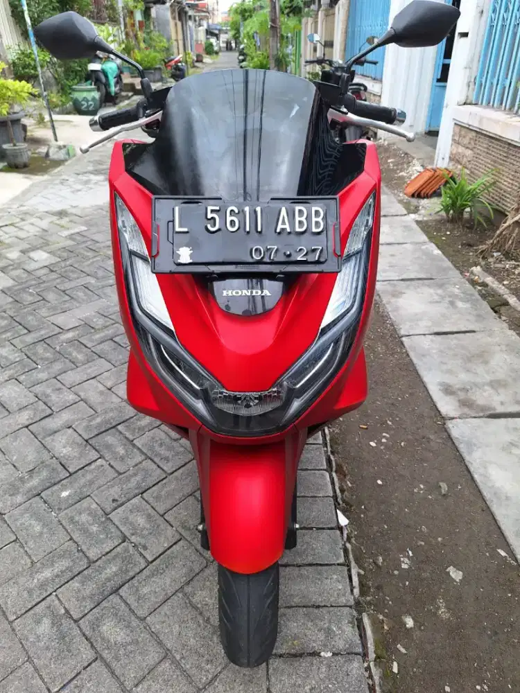 Jual pcx cbs 2022 km 31 rb istimewa siap pakai samsat tandes