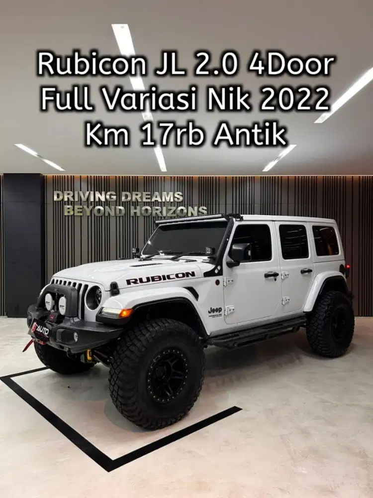 Jeep Wrangler JL Rubicon 2.0 AT 2022 Silver 4Door Km17rb