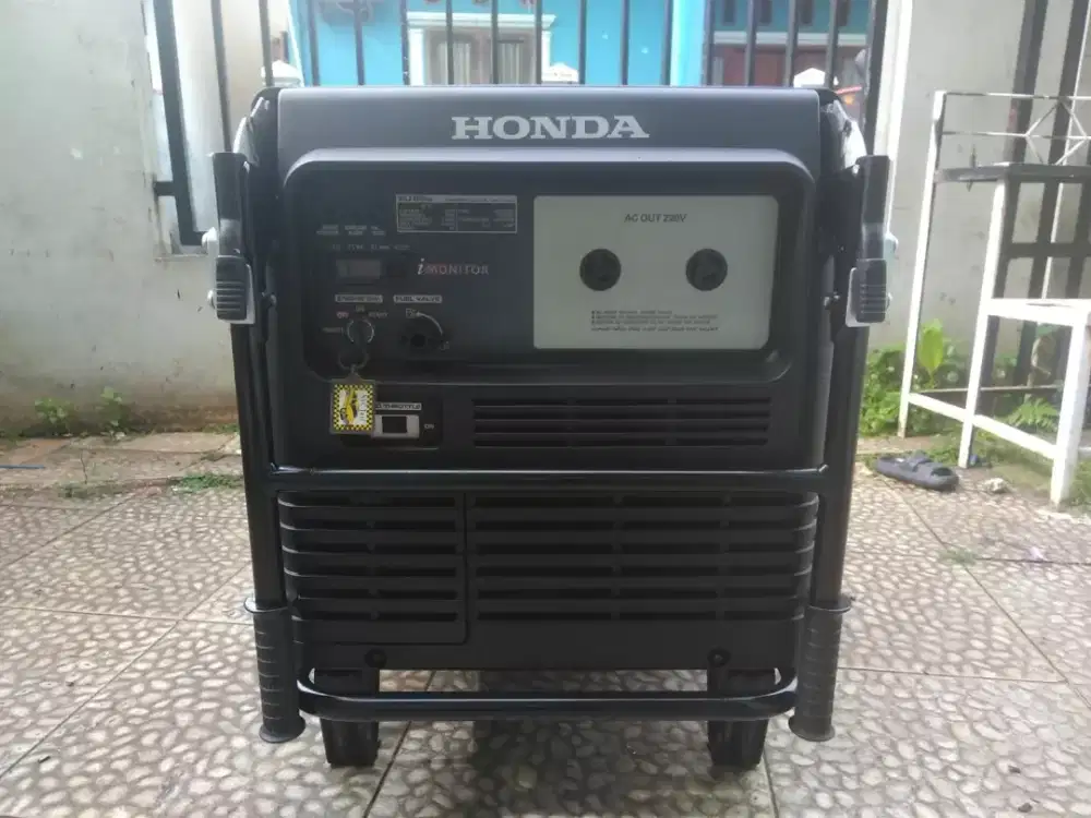 Genset Honda Japan Silent Inverter EU65IS 6,5Kva Normal Bisa COD
