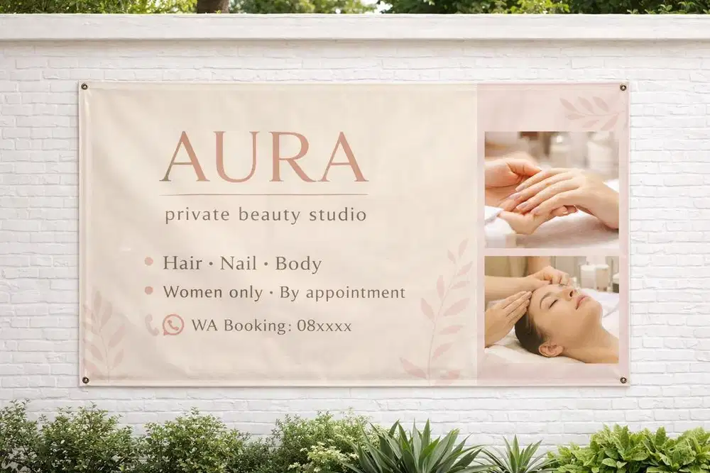 Aura salon ( butuh stylist dan kapster wanita yg paham dibidangnya)