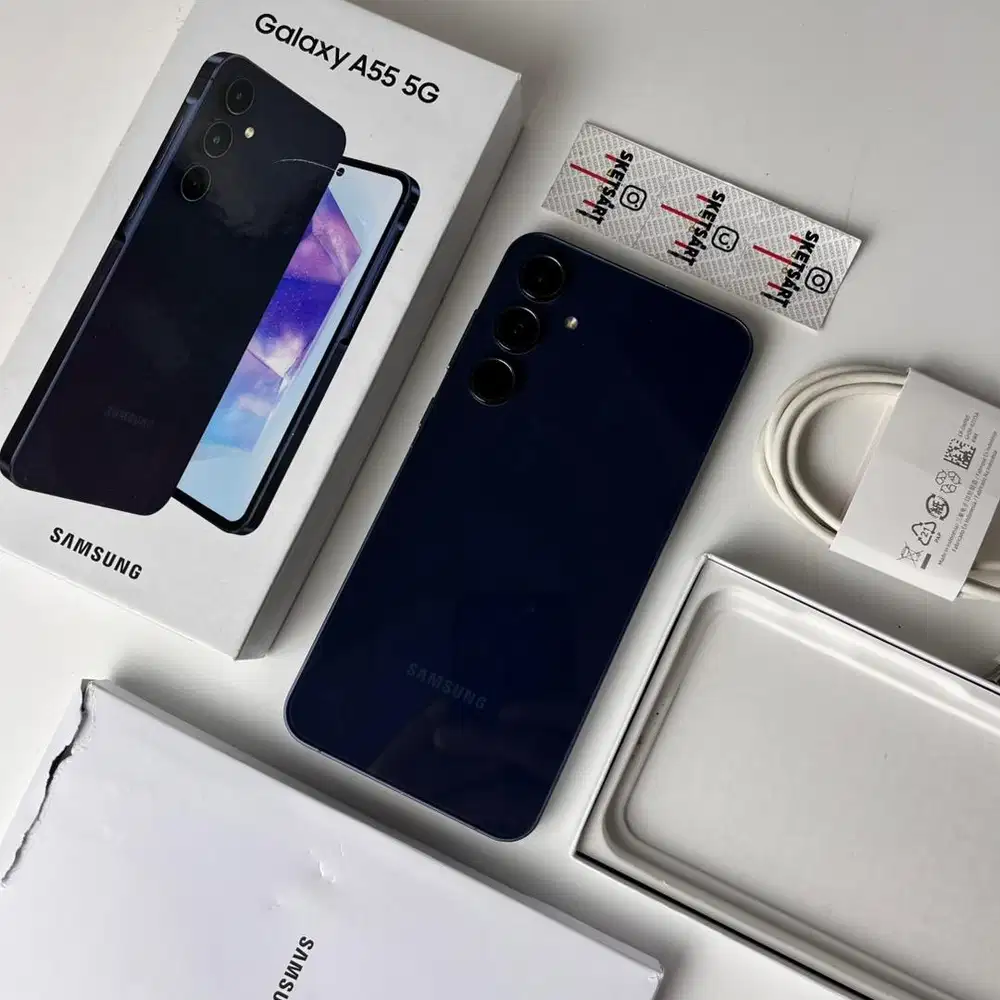 Samsung A55 5G 8/256gb Awesome Navy Resmi