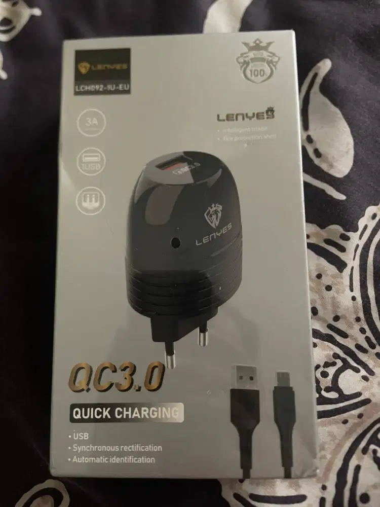 Paket Charger Lenyes