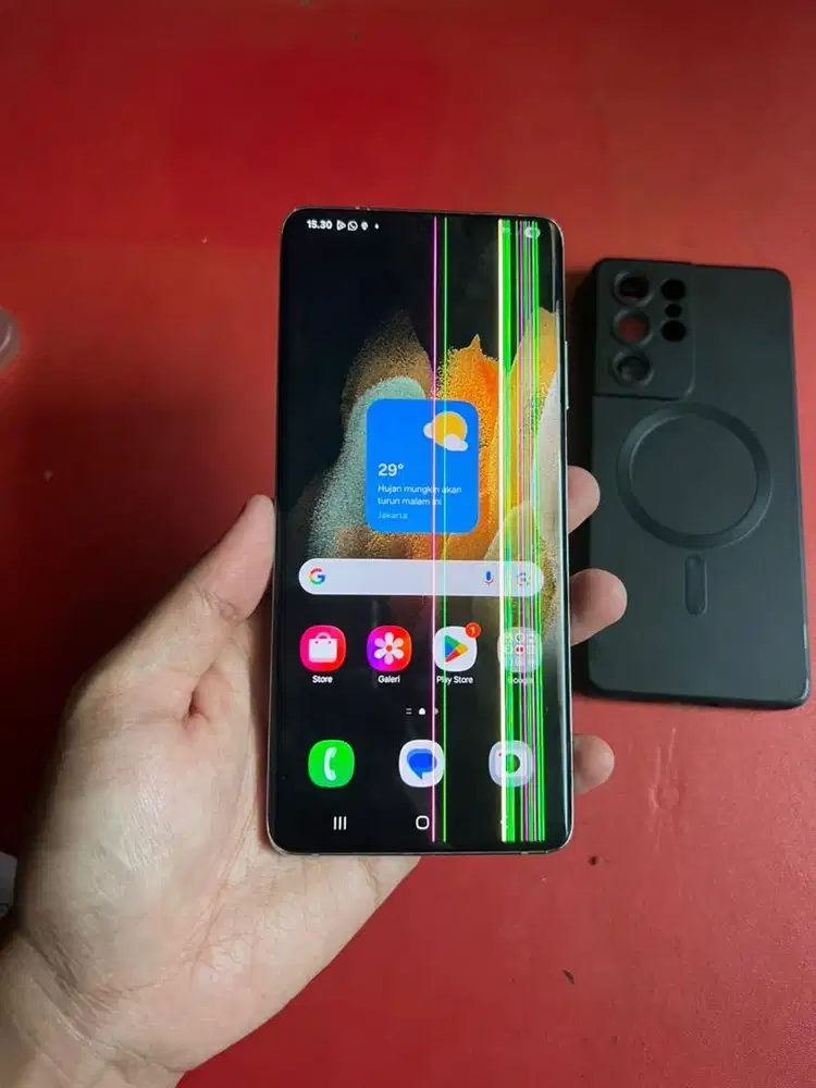 Samsung s21 ultra 256 sein minus garis