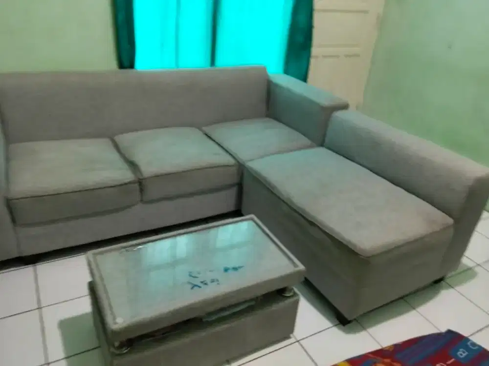 Dijual sofa bekas rasa baru