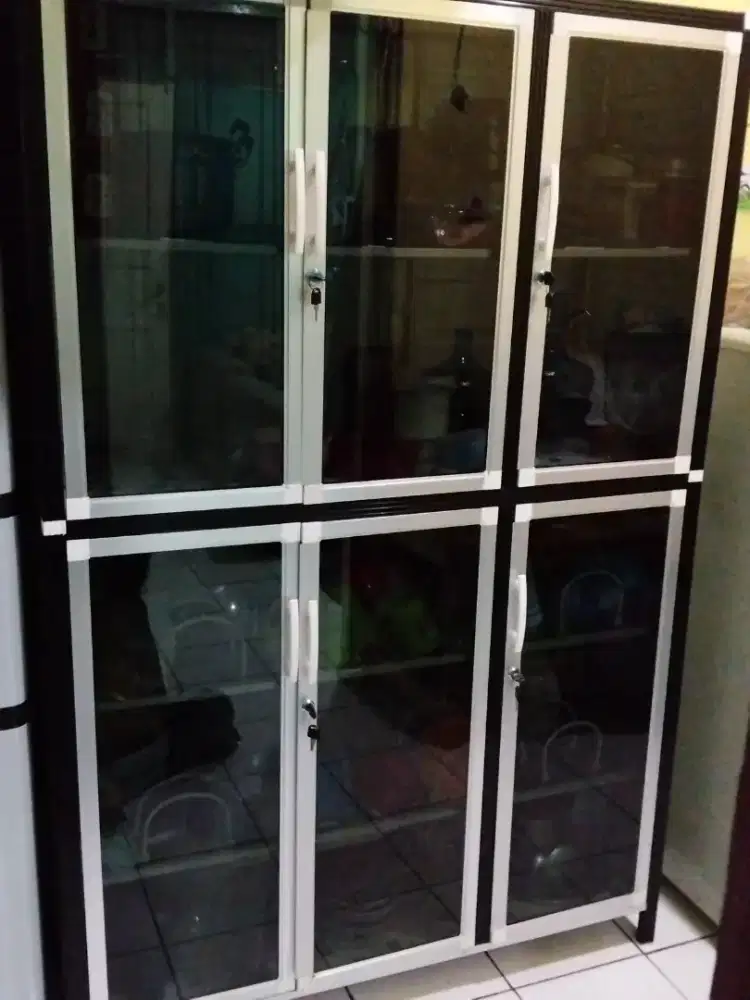 Dijual ral piring kaca aluminium rangka baja ringan