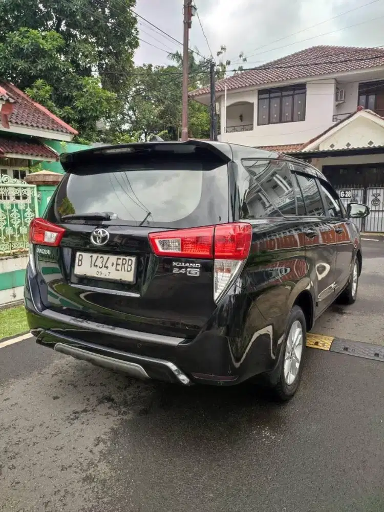 Toyota kijang Inova G 2.4 Diesel at metic Tahun 2017 nopol Genap