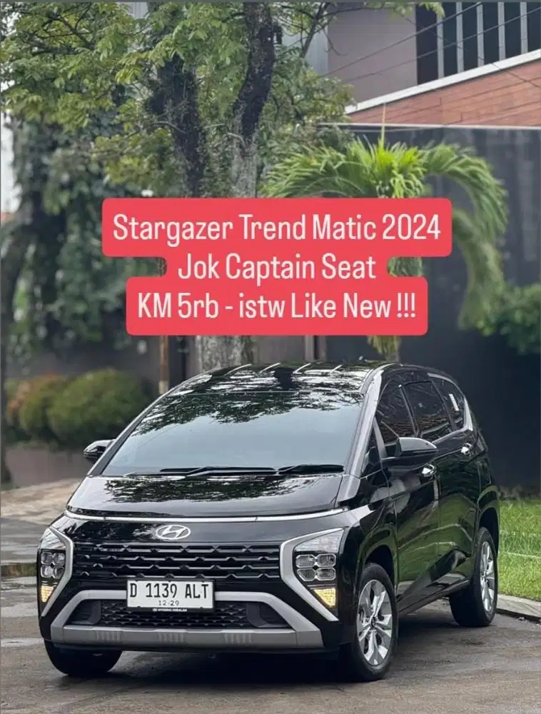 KM Low 5rb ANTik Hyundai Stargazer 2024 pk an 2024 istw murah like new