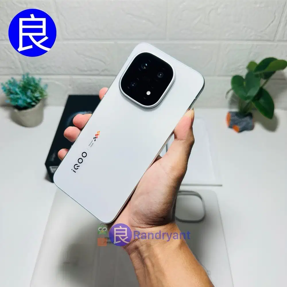 iQoo 15 12/256GB White Legend Garansi Resmi Indo Fullset Ori Mulus