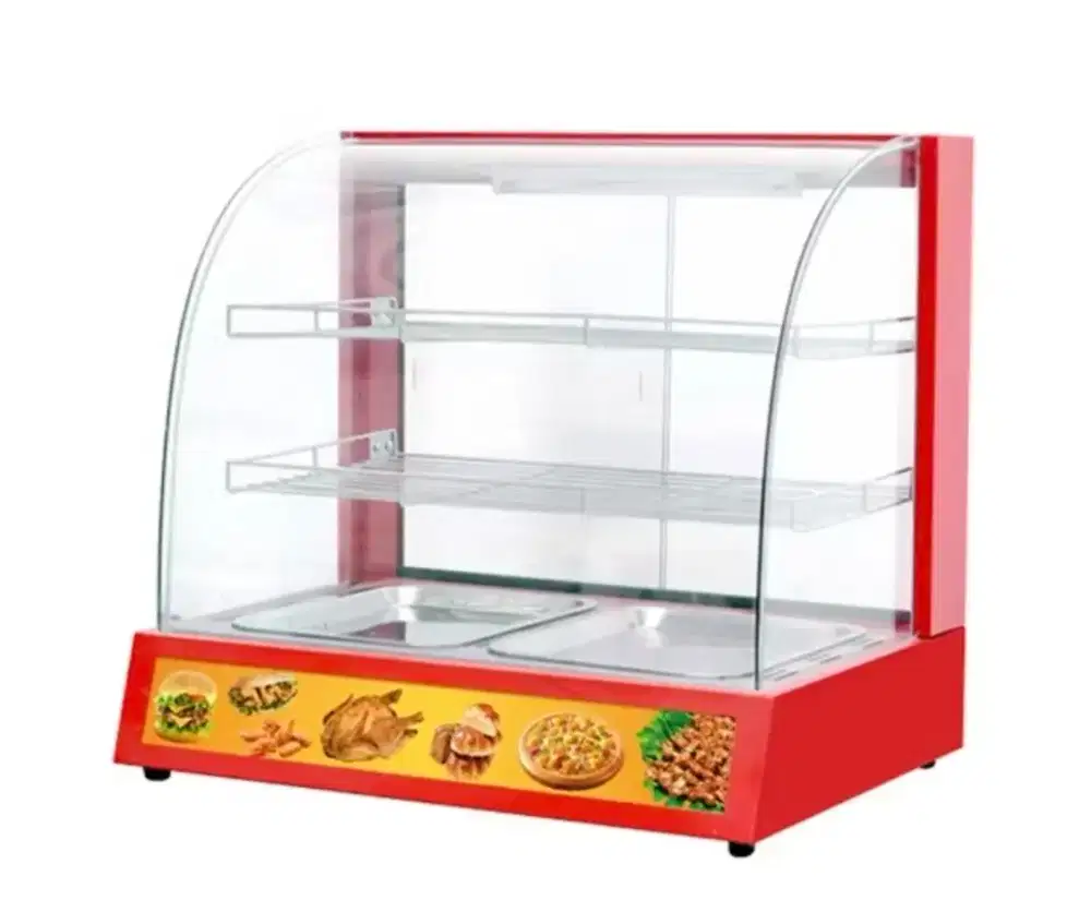 FOMAC Display Showcase Penghangat Makanan dengan Desain Modern