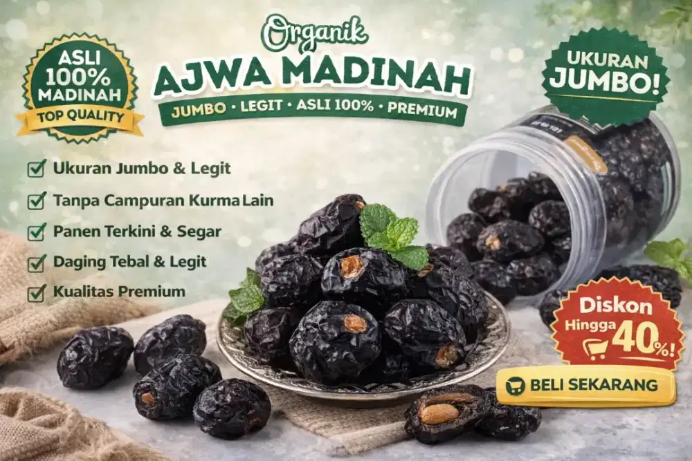Kurma ajwa madina original