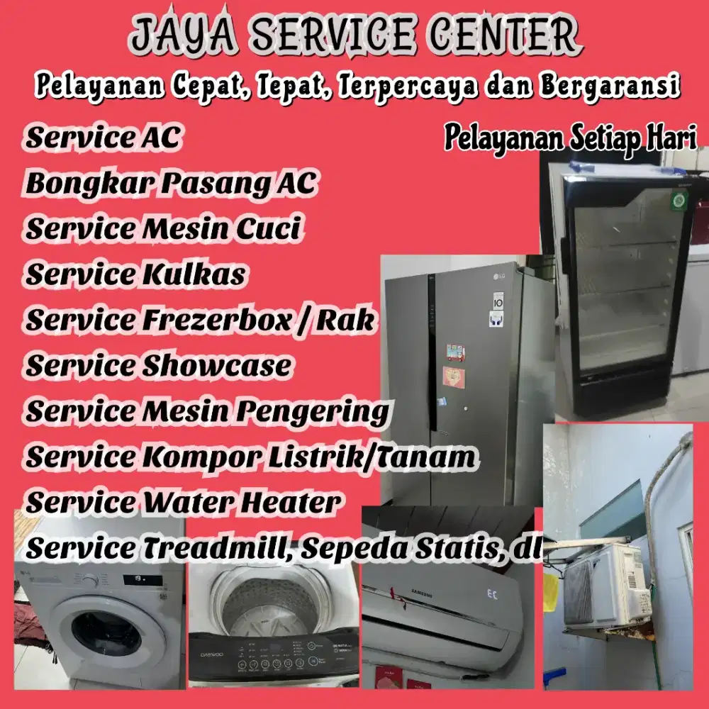 Service Kulkas Frezerbox Bongkar Pasang AC Servis AC Mesin Cuci Gresik