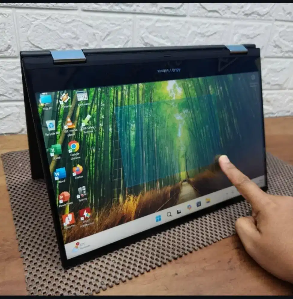 LAPTOP ASUS FLIP 360 CELERON GEN-11 (8/512GB) 14 INCH TOUCHSCREEN