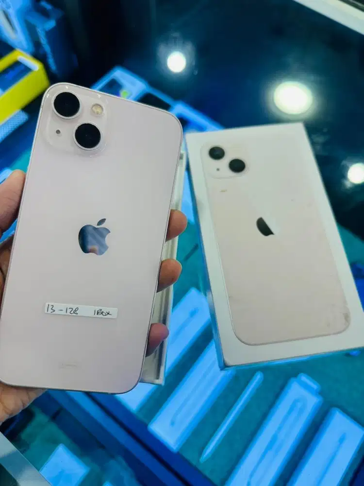Iphone 13 128gb 128gb pink garansi ibox