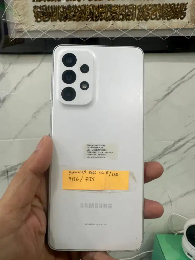 SAMSUNG A33 8/128GB WHITE (UNIT ONLY)