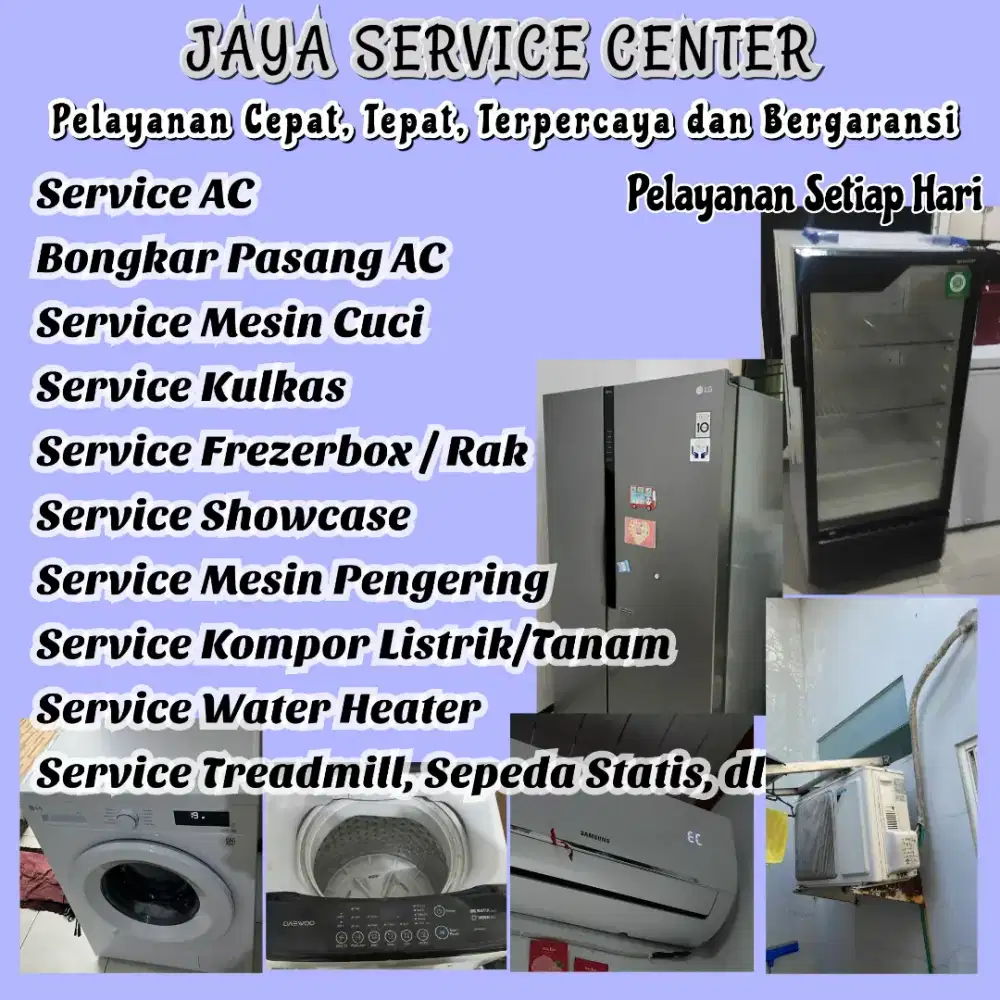 Service AC Kulkas Frezer Bongkar AC Pasang AC Servis Mesin Cuci Bangil