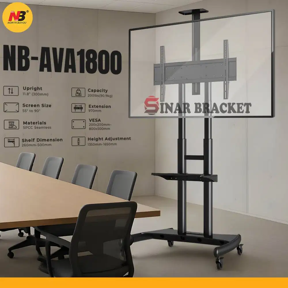 NORTH BAYOU 50-90 NB AVA1800-70-1P STANDING TV NB AVA 1800 BRACKET