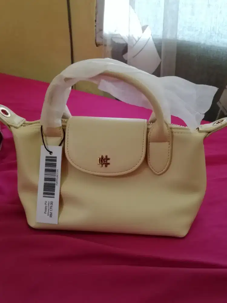 Jual bag fashion Christy Ng Poppy Pu Mimosa Chiffon