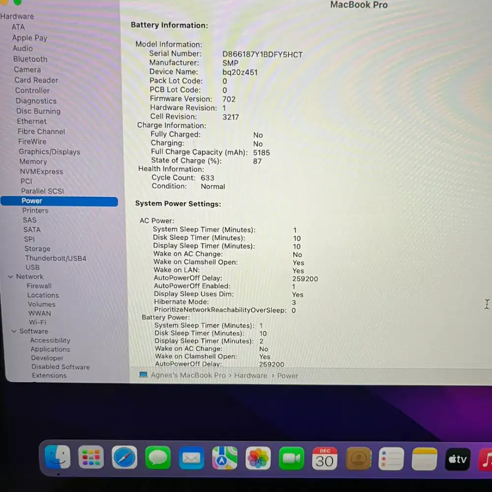 Laptop MacBook Pro 13 2016 Mulus 4.3 JUTA