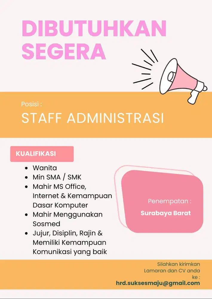 STAFF ADMINISTRASI