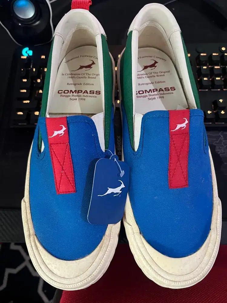 Sepatu Compass vulcanised size 26,3