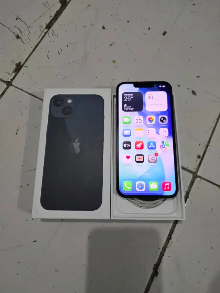IPhone 13 128gb IBOX Aktif Lengkap Normal