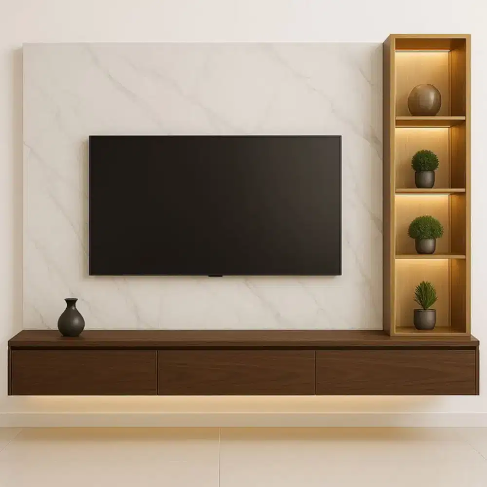 Backdrop TV Modern Custom