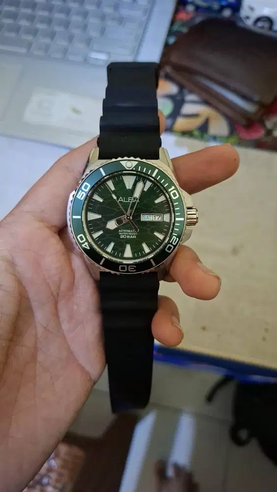 Jam tangan alba a3b manual winding