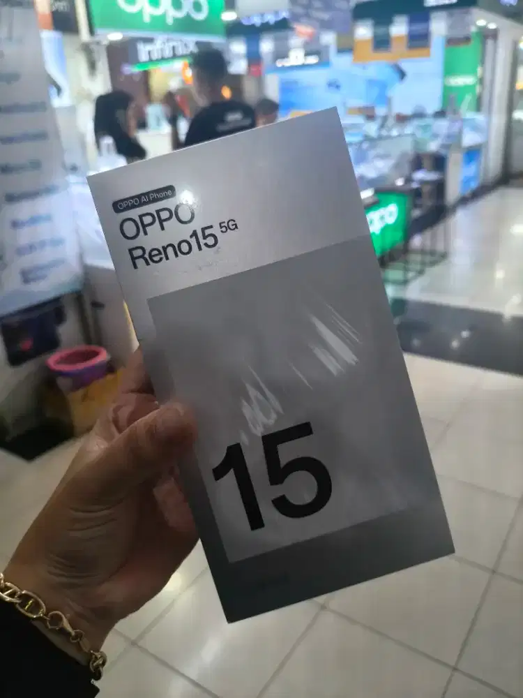 OPPO RENO 15 5G NEW GARANSI RESMI 12/256