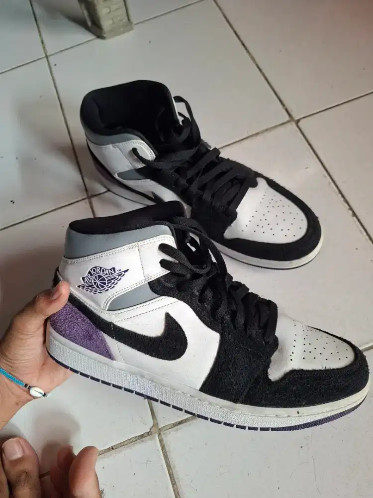 Nike Air Jordan Mid SE Purple Suede 44,5
