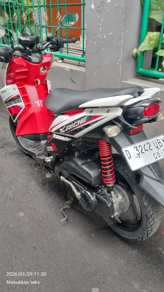 X Ride 2015 mesin standran ,top