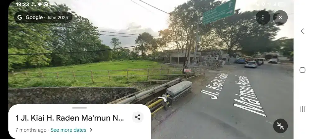 Tanah pinggir jalan raya Cikarang Cibarusah 2000meter