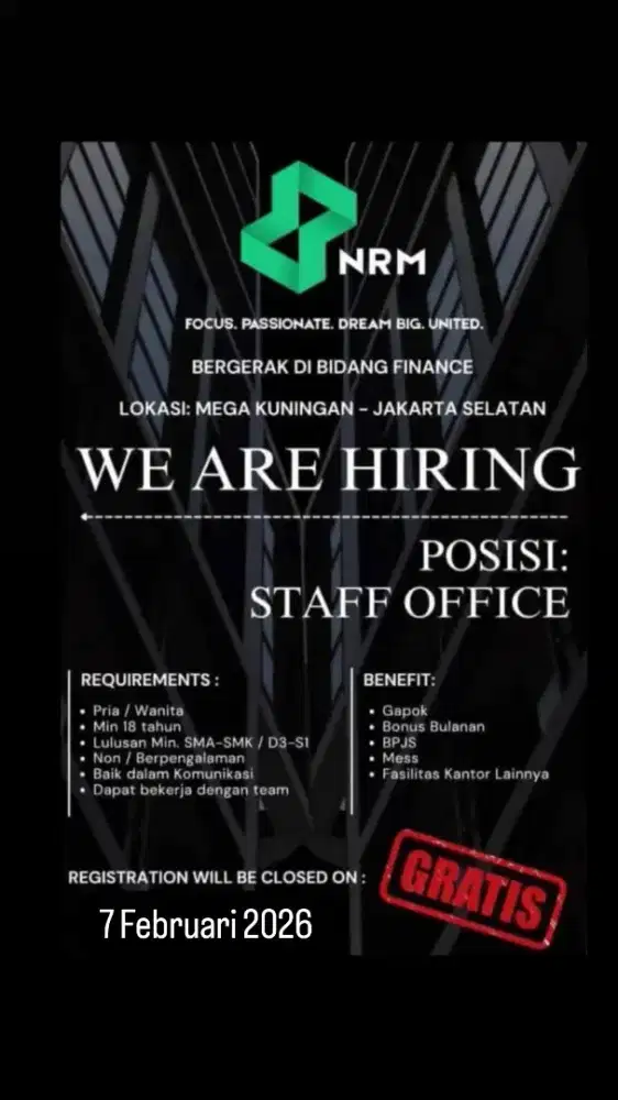 LOKER JAKSEL {FREE REGISTRATION}