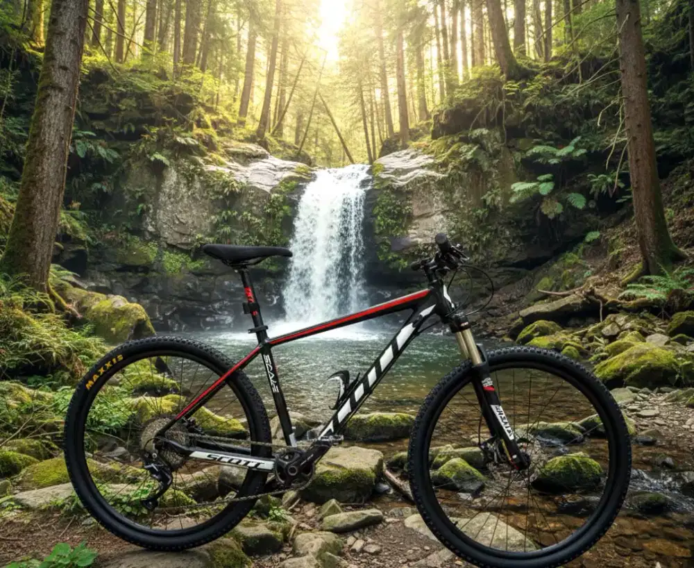 Sepeda scott sizeM 27,5.
 group set shimano XT  (dibaca keterangannya)