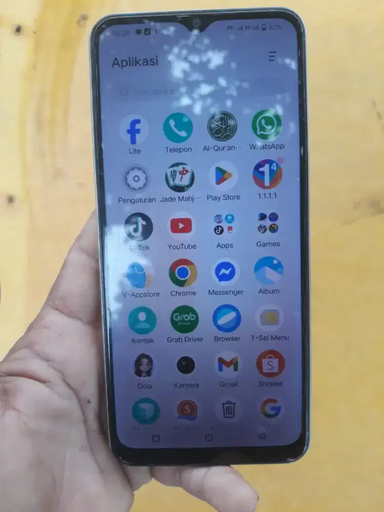 Jual vivo y16 3/32 mulus 800 nego tipis