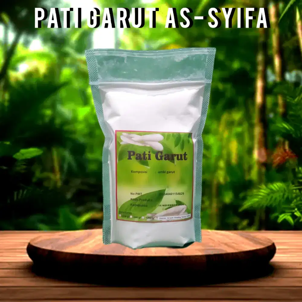 Tepung Pati Garut Asli