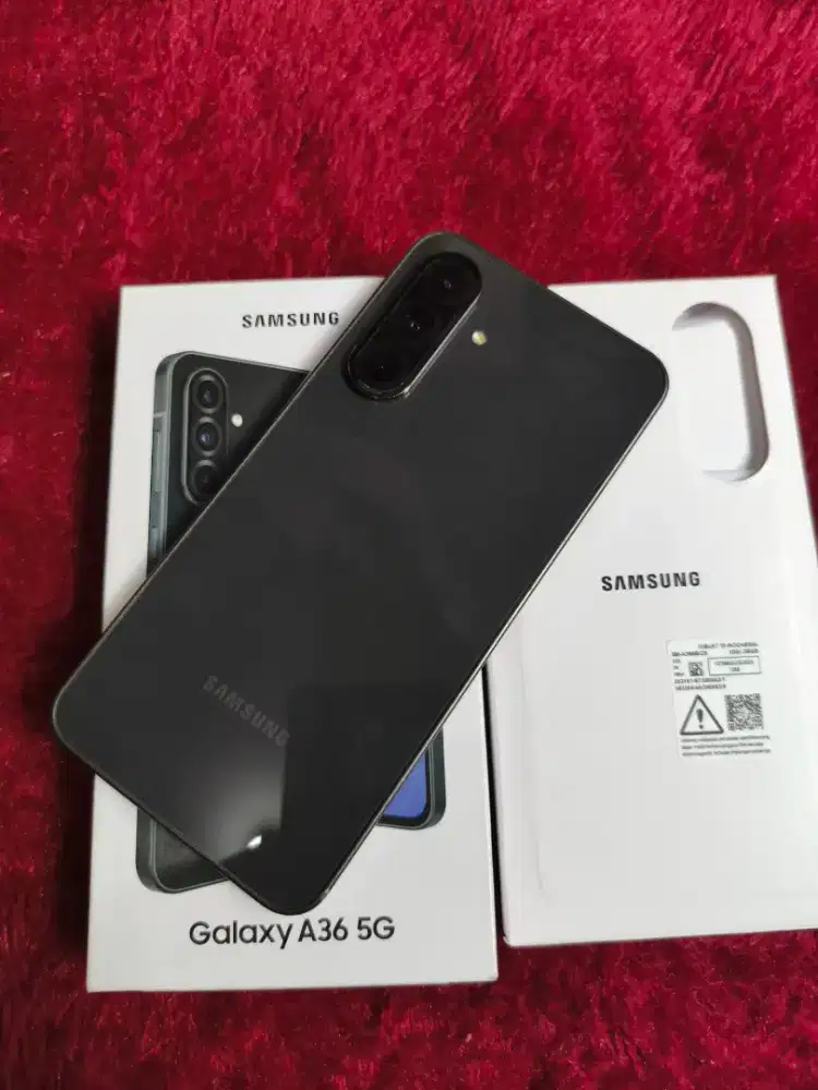 Samsung A36 5G 256GB Fullset + Batok Charger
